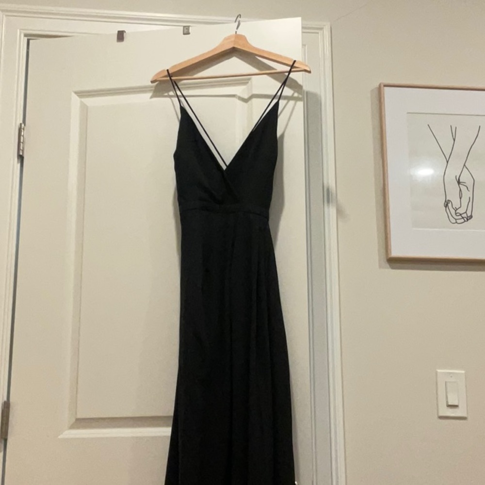 Fame & Partners Black Dress